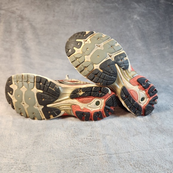 Brooks Shoes Mens 12 Gray Red Ghost 14 Sneaker Athleisure Running 1100981 D674 - Picture 4 of 11